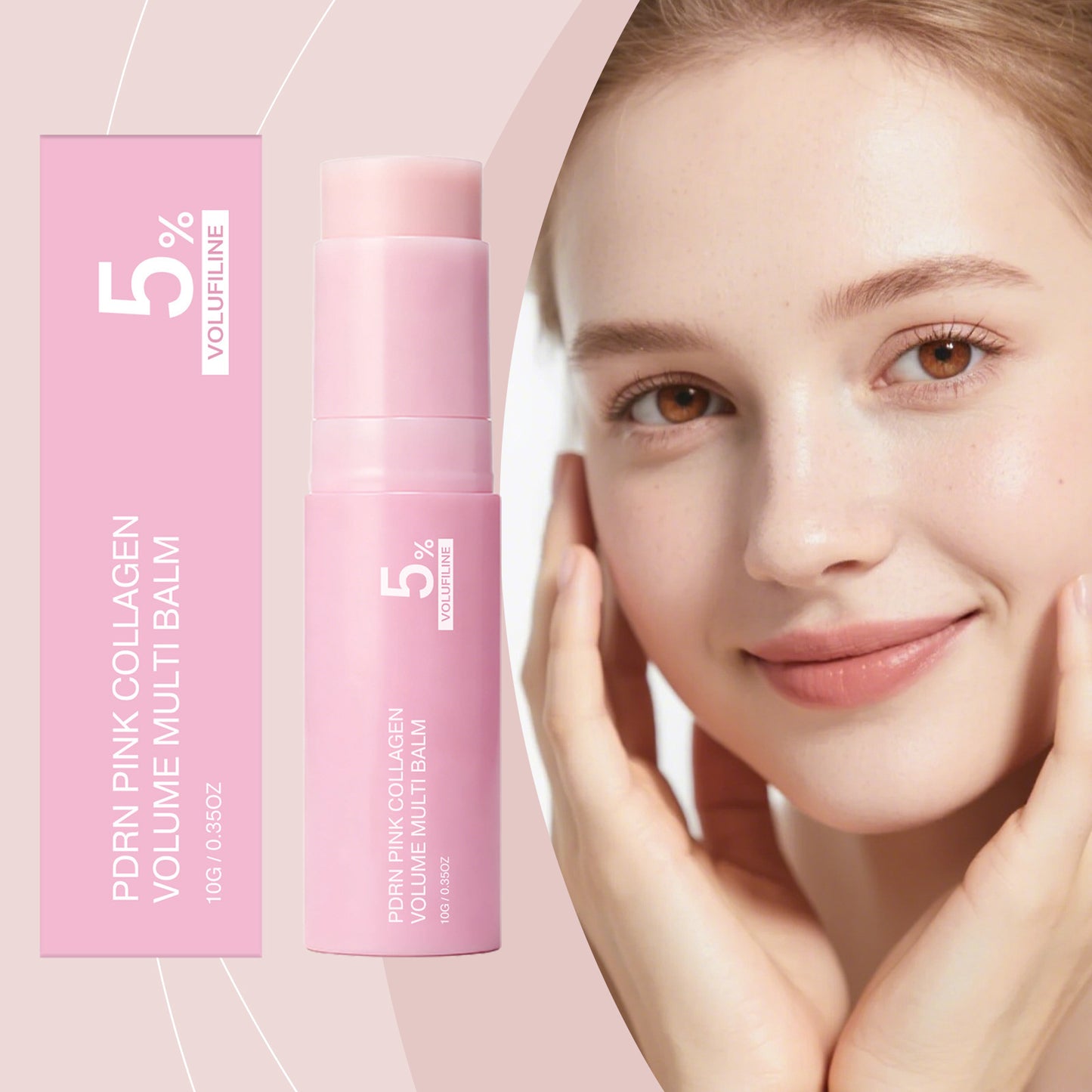 Medicube PDRN Pink Collagen Volume Multi Balm — Face, Lips & Eyes
