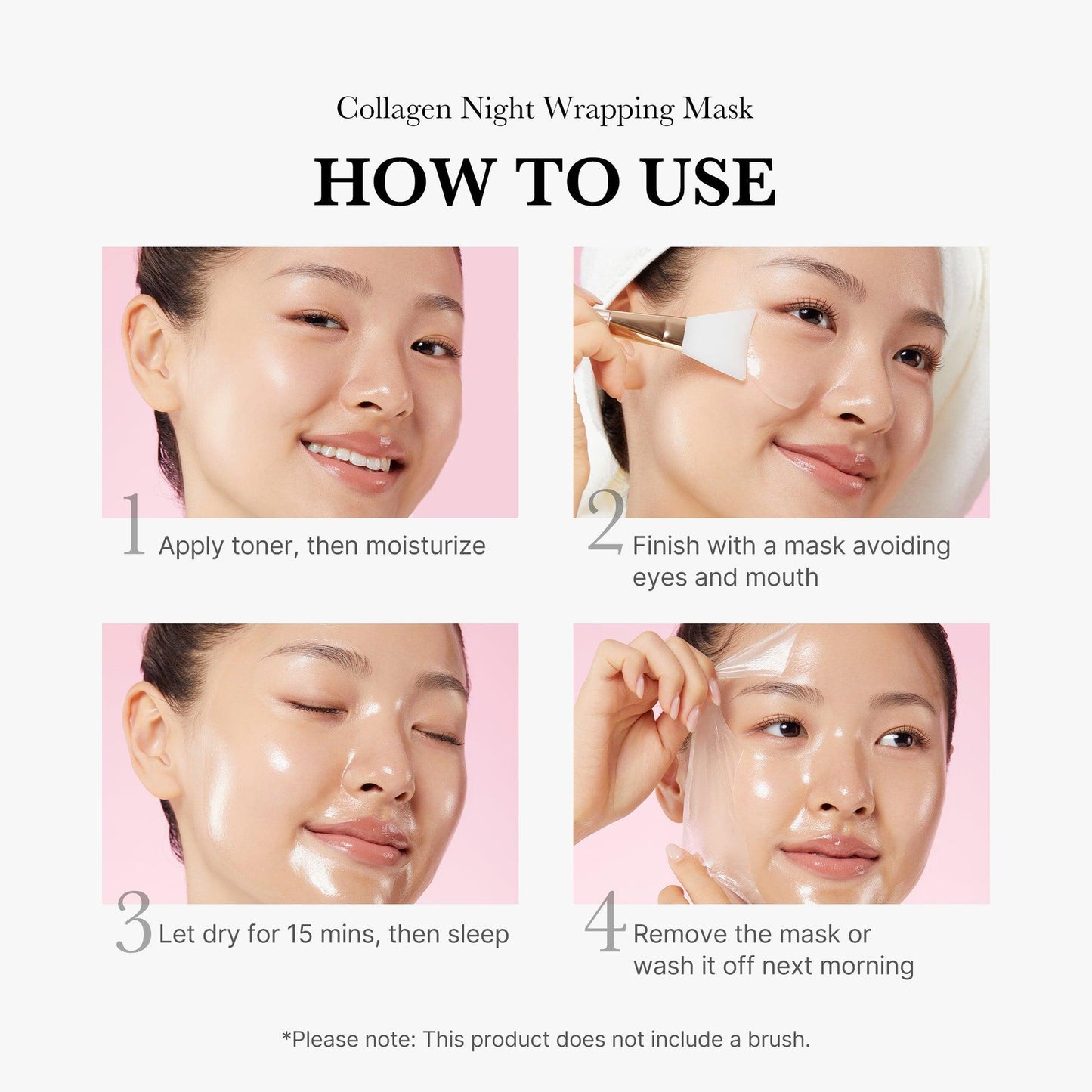 Collagen Night Wrapping Face Mask
